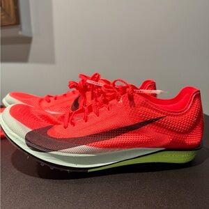 Nike Bright Neon Pink Track Spikes